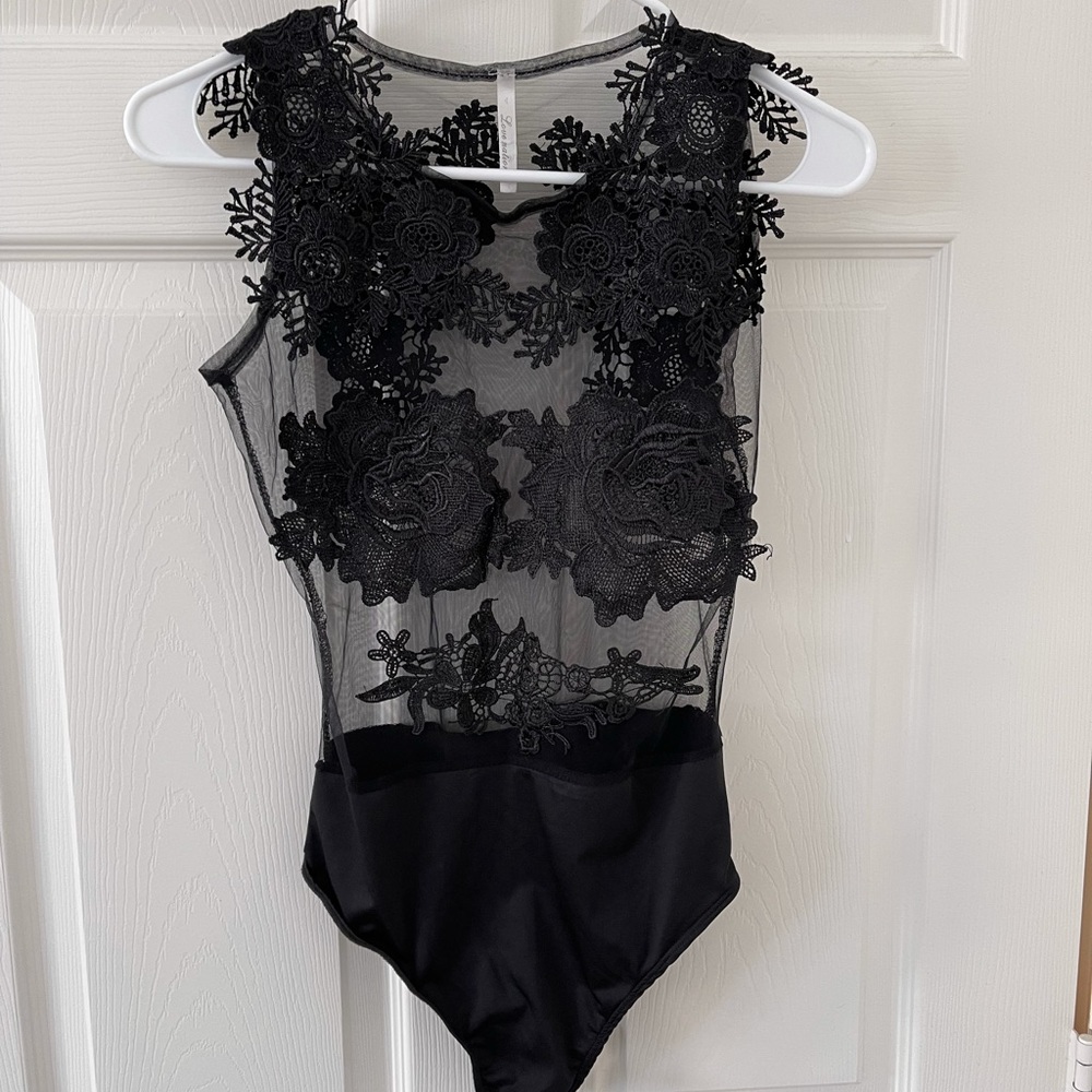 Sexy bodysuit see through